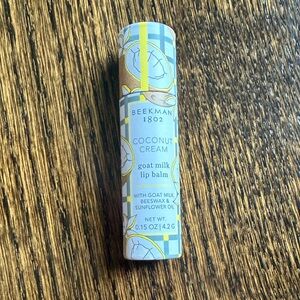 Beekman 1802 coconut Creme goat milk lip balm nib